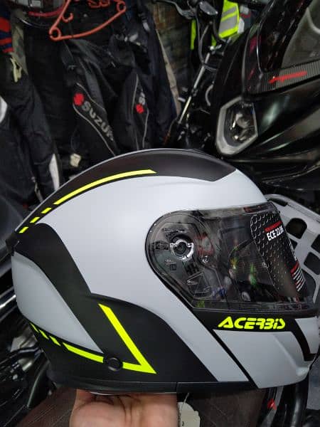 helmet Acerbis TDC modular and  sun visor included size XL weight 1650 10
