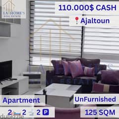 Apartment For Sale Located In Ajaltoun شقة للبيع تقع في عجلتون