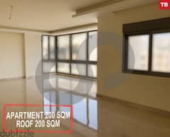 200 sqm apartment for sale in Tripoli-Dam w Farez/طرابلس REF#TB105416