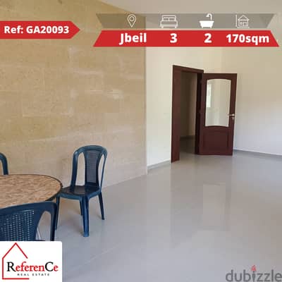 Apartment with Garden in Jbeil شقة مع حديقة في جبيل