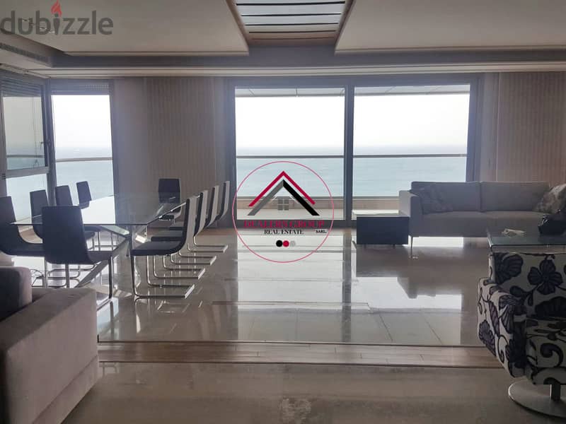 Full Sea View Apartment for sale in Ain el Mreisseh 1
