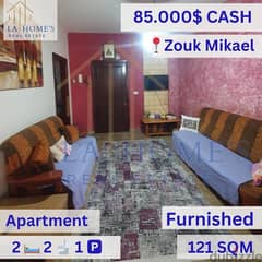 apartment for sale located in zouk mikael شقة للبيع في محلة زوق مكايل