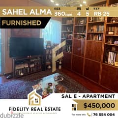 Apartment for sale in sahel alma RB25