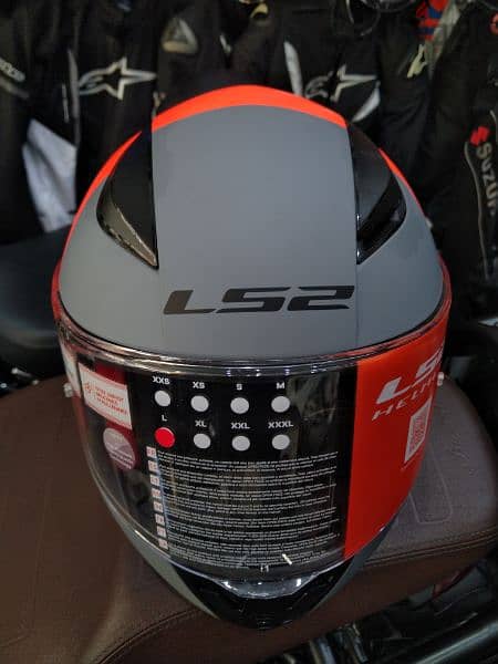 helmet Ls2 Rapid weight 1300 size L ready for pinlock 2