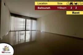Ballouneh 110m2 | Rent | Prime Location | Excellent Condition | KS |