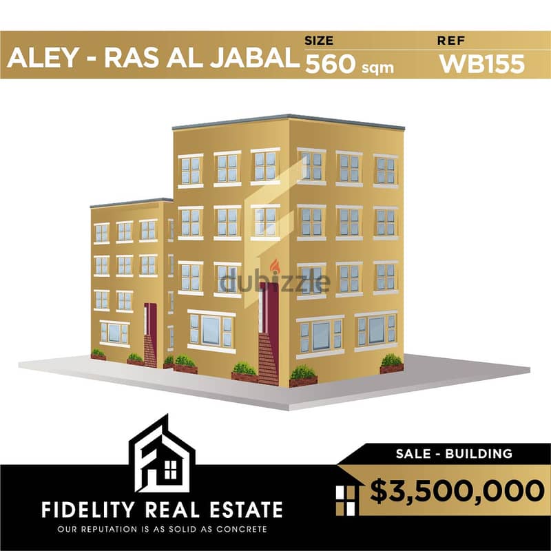 Building for sale in Aley Ras El Jabal WB155 0