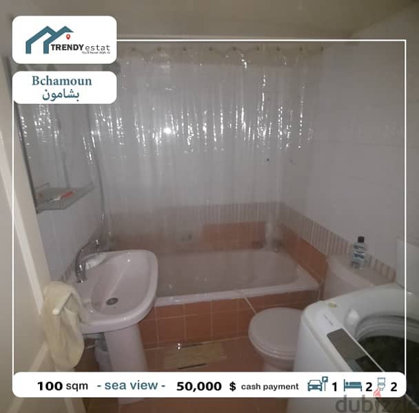 apartment for sale in bchamoun شقة للبيع في بشامون بسعر مميز مع اطلالة 6
