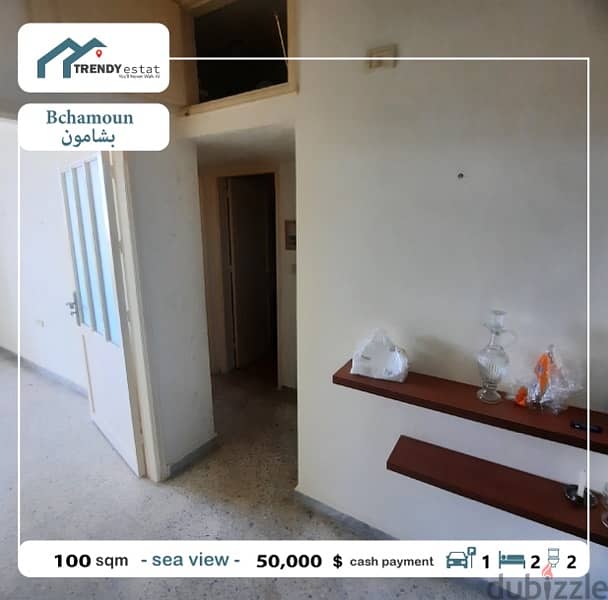 apartment for sale in bchamoun شقة للبيع في بشامون بسعر مميز مع اطلالة 11