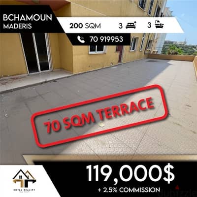 apartments in bchamoun bchemoun for sale - شقق في بشامون للبيع