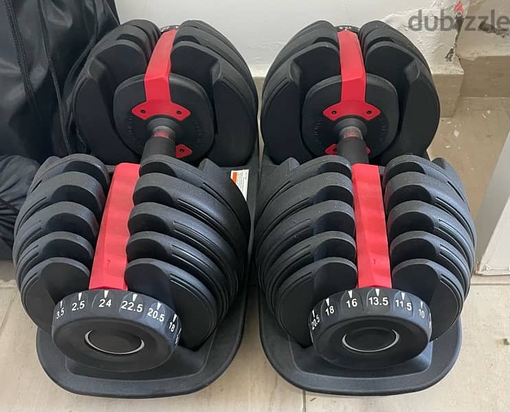 Adjustable Weights Dumbbell 1