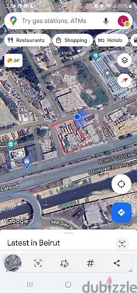 land for sale in achrafieh. أرض للبيع في الأشرفية المدور ٢٥٠٠$/م 2