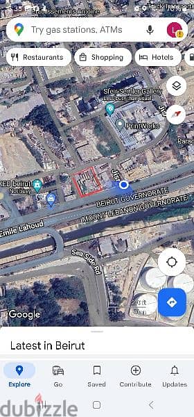 land for sale in achrafieh. أرض للبيع في الأشرفية المدور ٢٥٠٠$/م 3