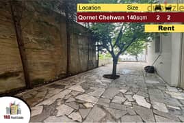 Cornet Chehwan 140m2 | 125m2 Terrace | Rent | Mint Condition | NE |