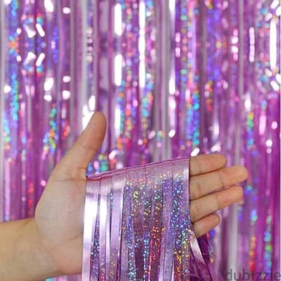 party foil curtain