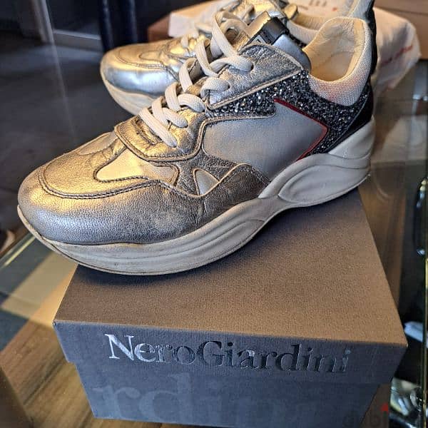 Shoes nero Giardini used made in Italy N. 36 b. ashrafiye 5 $ 03723895 5