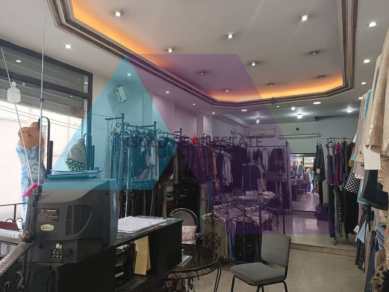 A 120 m2 Store for sale at Furn l chebek , Prime Location /main street 2