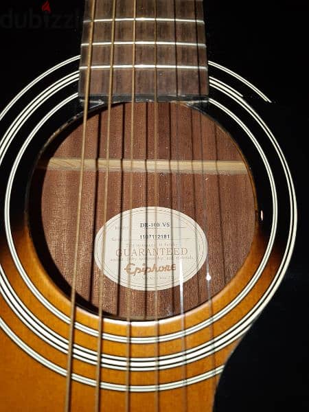 Epiphone acoustic guitar 1