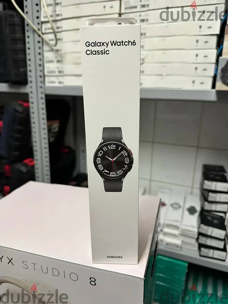Samsung galaxy watch 6 classic 43mm r950 black 1