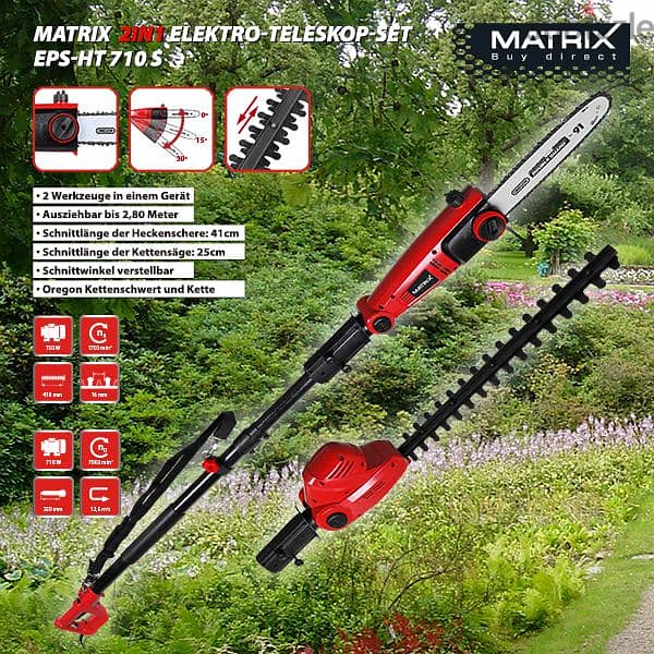Saw & hedge trimmer germany brands rechargeable & electricity 6