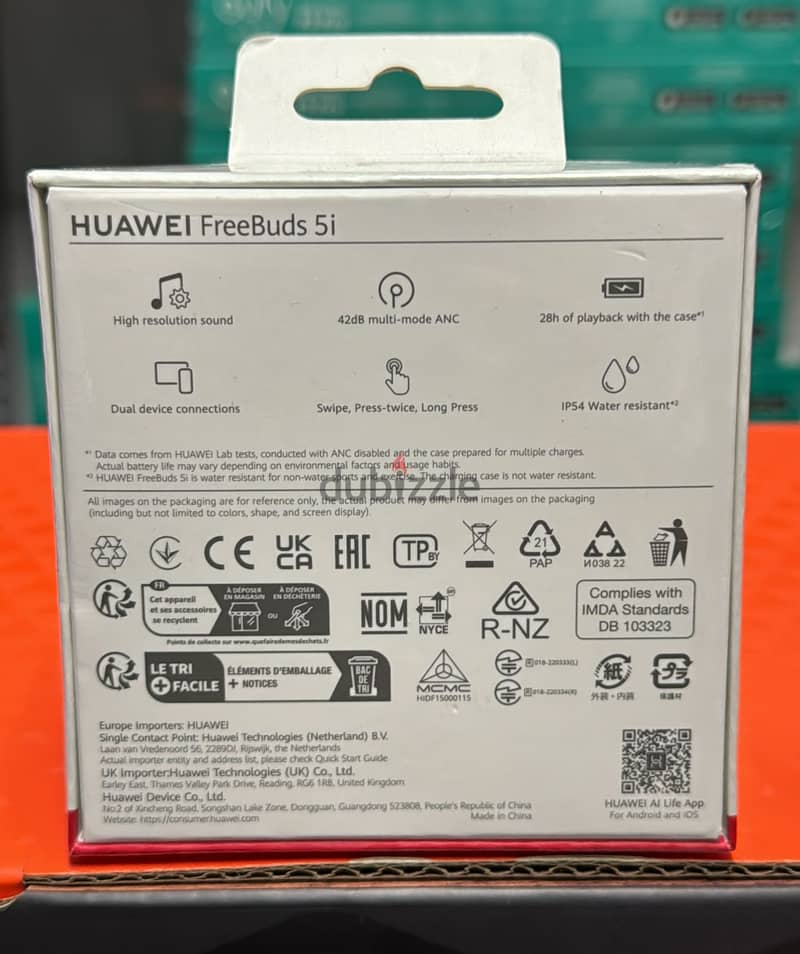 Huawei freebuds 5i isle blue 1