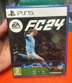Ps5 CD EA Sports  FC 24 arabic exclusive & original price 0