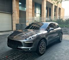 Porsche Macan S 2016 low mileage 50000 km only company source lebanon