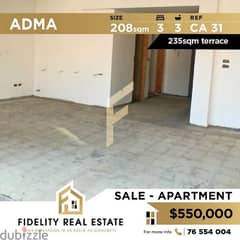 Apartment for sale in Adma CA31 0
