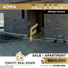 Apartment for sale in Adma CA32