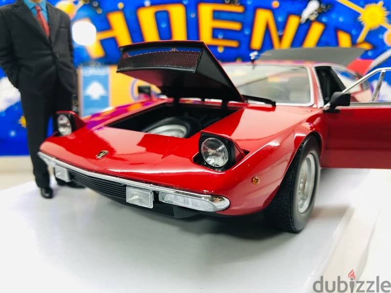 1/18 diecast Full opening Lamborghini Urraco by Kyosho NEW SHOP STOCK 1