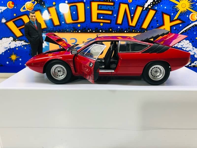 1/18 diecast Full opening Lamborghini Urraco by Kyosho NEW SHOP STOCK 13