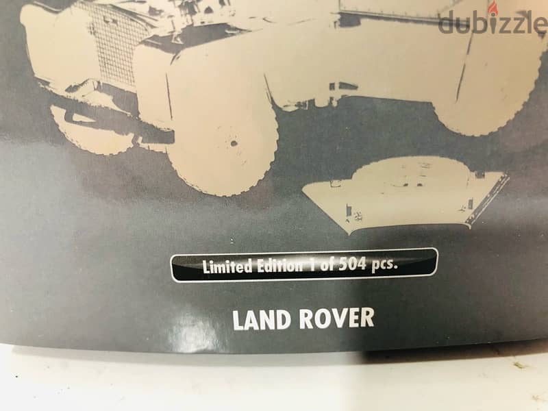 1/18 diecast full opening Land Rover (Limited 504 pieces) NEW SHOP 6