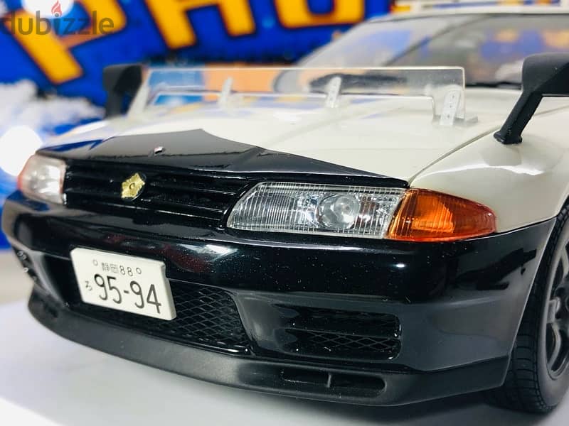 1/18 diecast full opening Rare Nissan Skyline GT-R (R32 POLICE HUNTER) 8