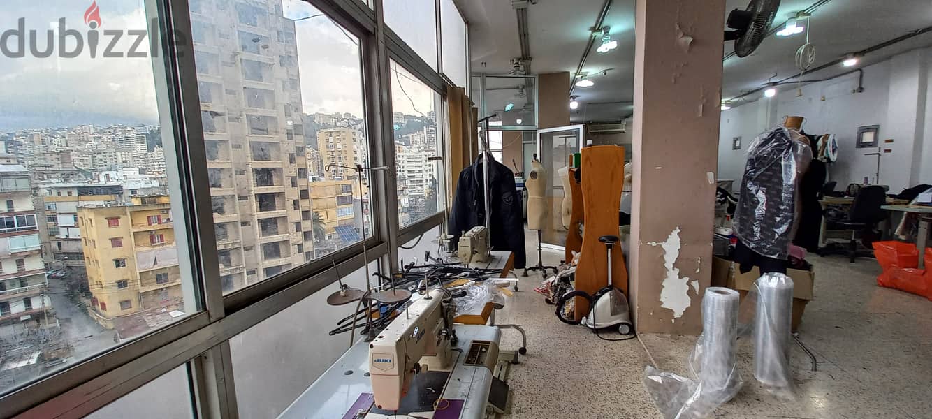 Sewing lab in Zalka for rent معمل خياطة في الزلقا للإيجار 4