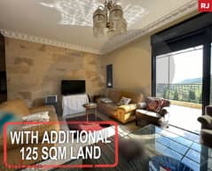 Apartment in Sawfar plus small Land 125 sqm/صوفر REF#RJ105463