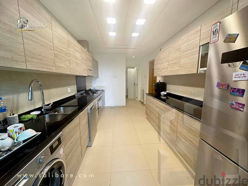 Waterfront City Dbayeh/ Apartment for Rent Furnished + Garden 2