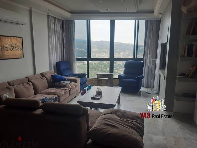 Baabda 152m2 | Furnished & Equipped | Panoramic View | Decorated | PA 7