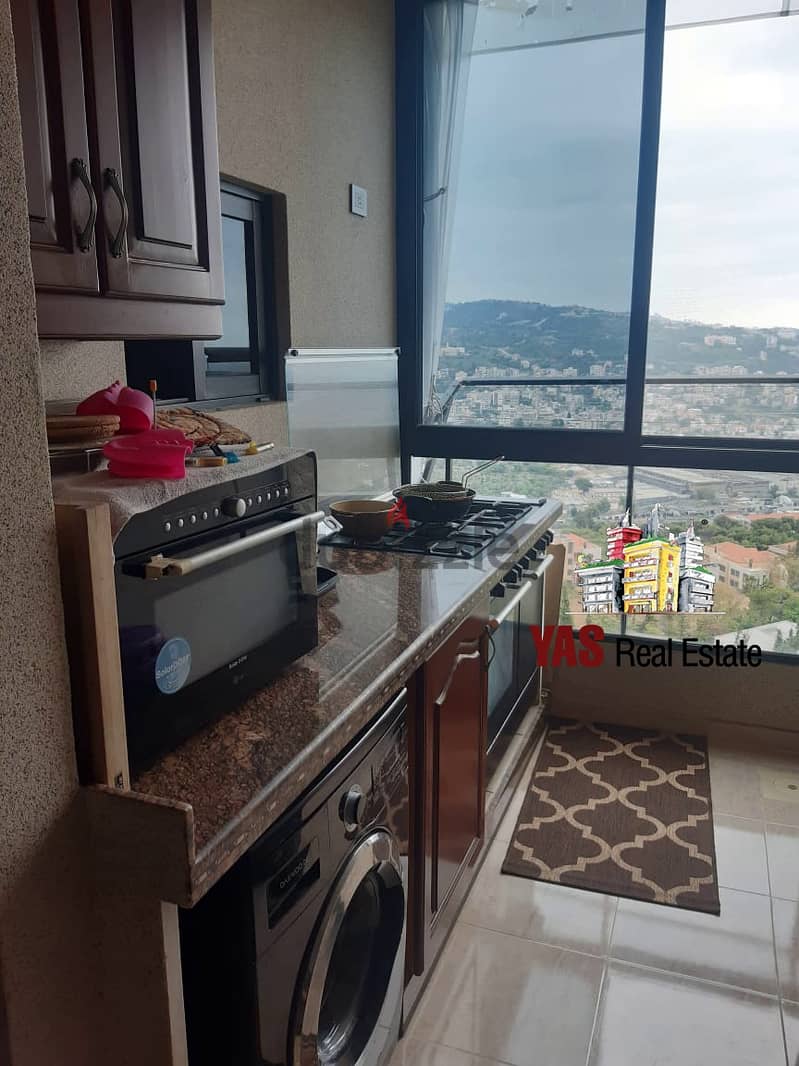 Baabda 152m2 | Furnished & Equipped | Panoramic View | Decorated | PA 14