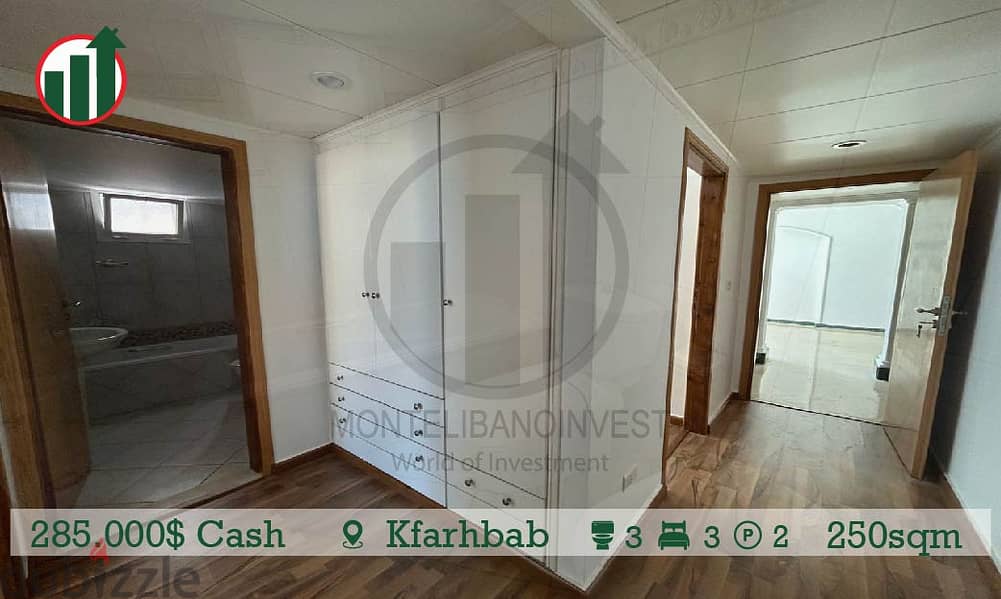 New Apartment for Sale in Kfarhbab with an Open sea view!! 5