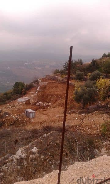 ارض للبيع في بدغان الشوف land for sale in badghan shouf 1