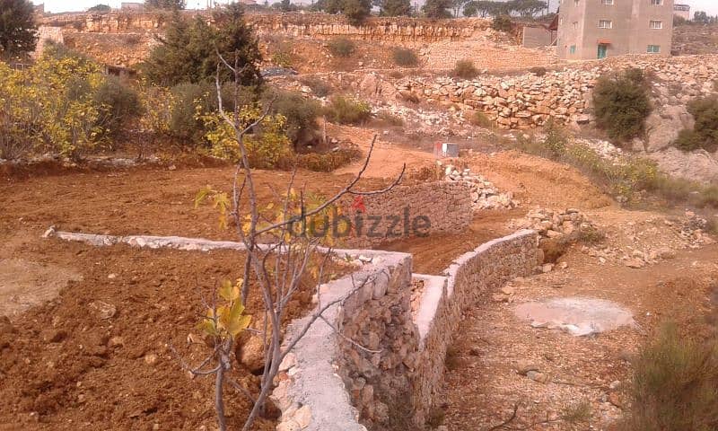 ارض للبيع في بدغان الشوف land for sale in badghan shouf 3