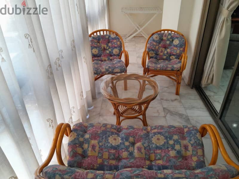 FULLY FURNISHED IN AIN EL MRAISSEH PRIME (130SQ) 2 BEDROOMS (JNR-275) 1
