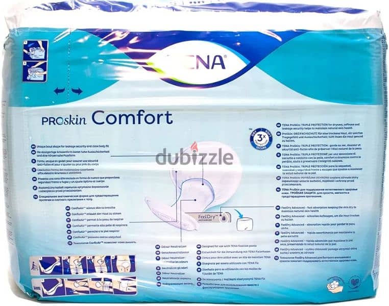 german store TENA comfort maxi pads 1