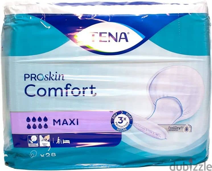 german store TENA comfort maxi pads 2