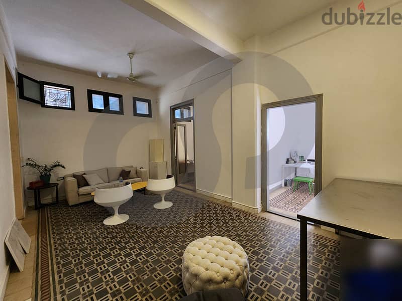 Heritage style apartment in Clemenceau 110sqm/كليمنصو REF#NS105486 1
