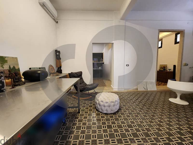 Heritage style apartment in Clemenceau 110sqm/كليمنصو REF#NS105486 2