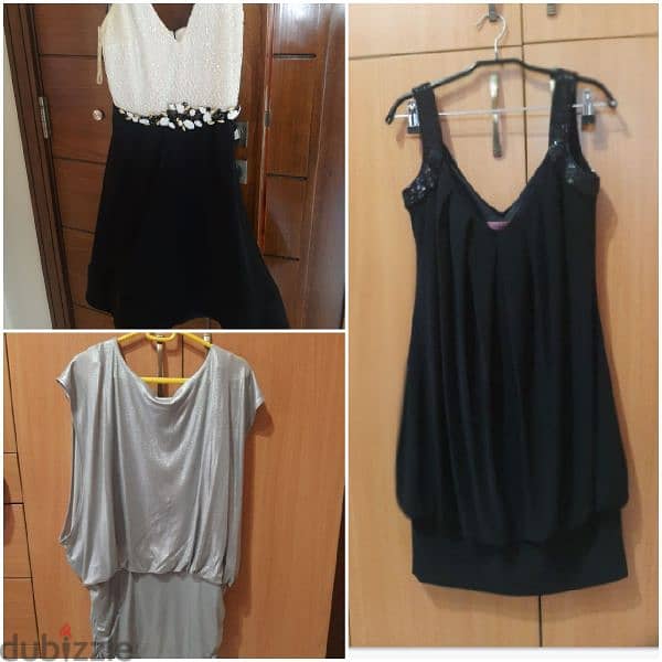 dresses used  in good condition all in 250 2