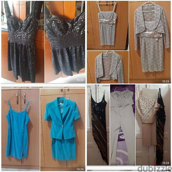 dresses used  in good condition all in 250 3