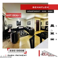 Luxury furnished apartment for sale in Sehayleh 225 sqm REF#WT8118