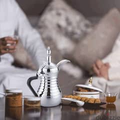 LePresso Arabic Coffee and Tea Dallah 750ml Stainless Steel 0