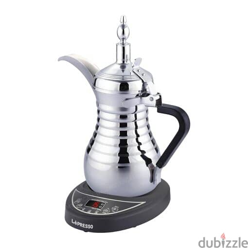 LePresso Arabic Coffee and Tea Dallah 750ml Stainless Steel 1